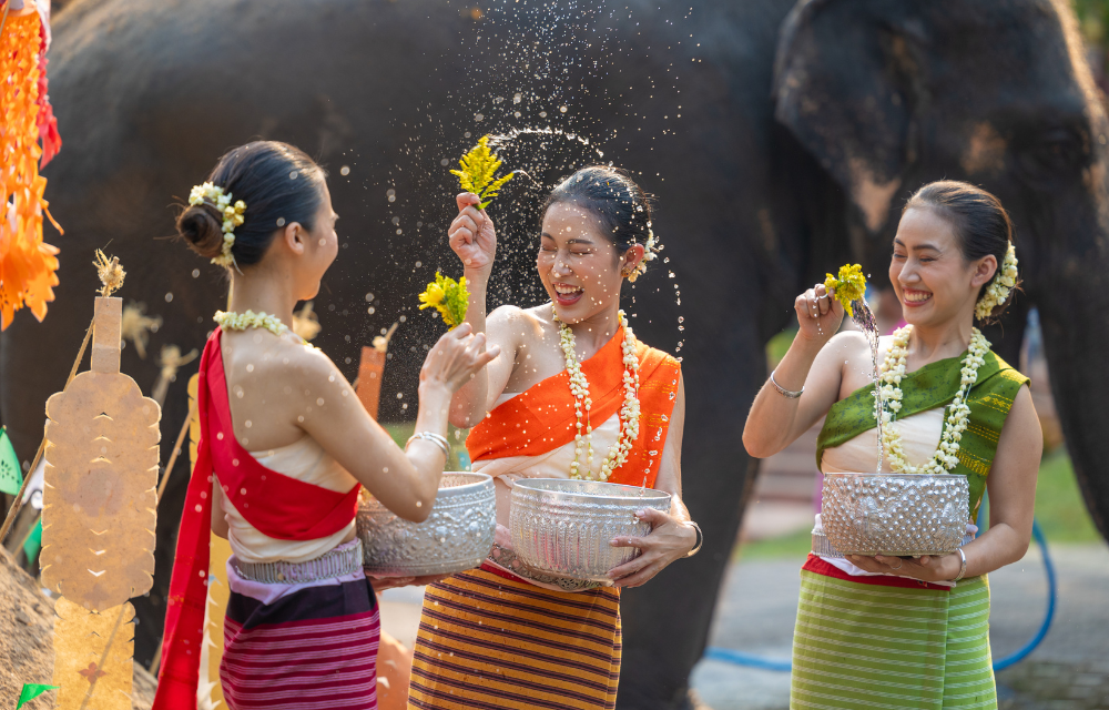 Songkran and Loy Krathong Festivals